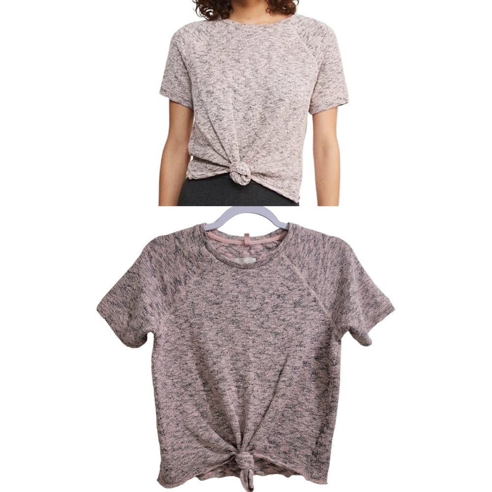 Lou & Gray‎ Knotted Cropped Cozy Top Size XXS